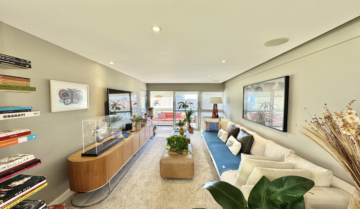 Apartamento à venda na Gávea com 138 m² e 3 Suítes
