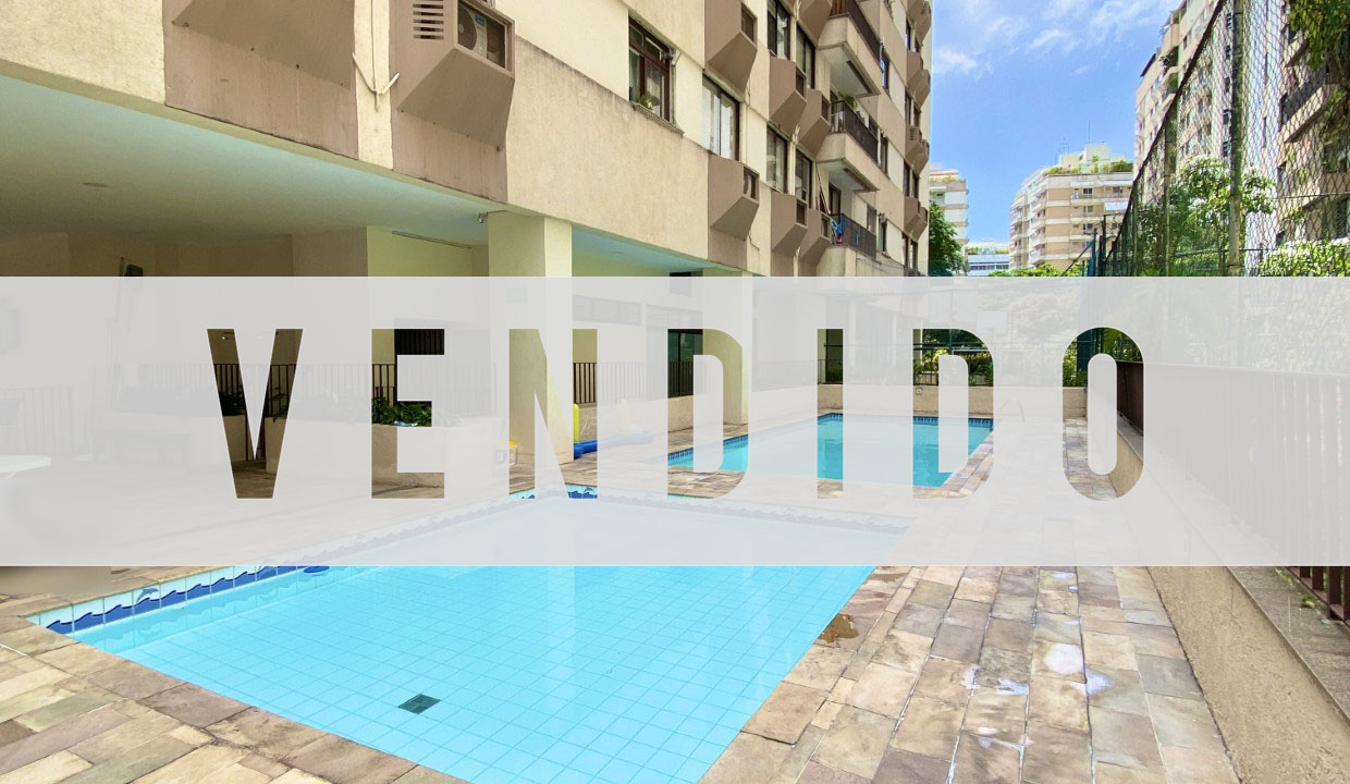 Apartamento à venda na Gávea, Rua Professor Manuel Ferreira, lado par e silencioso – 118 m² | 3 quartos