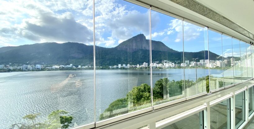 Apartamento com vista panorâmica para a Lagoa