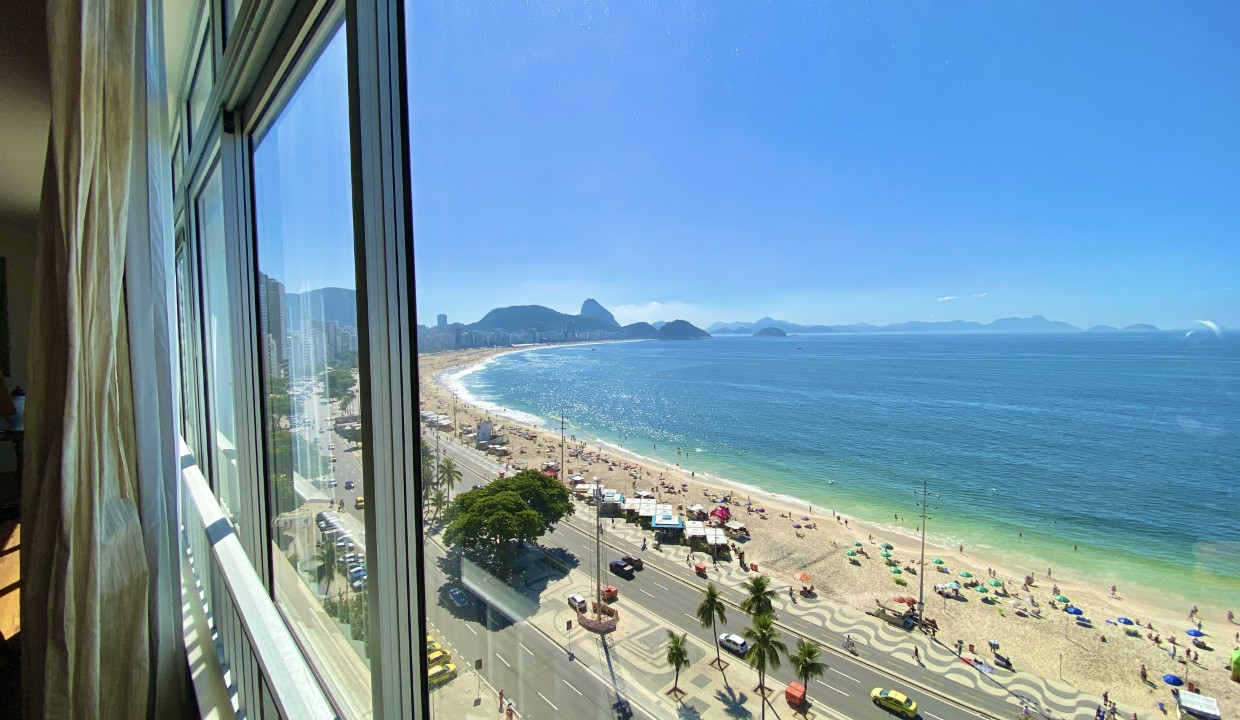 Apartamento Frente Mar em Copacabana | 344 m² | 4 quartos